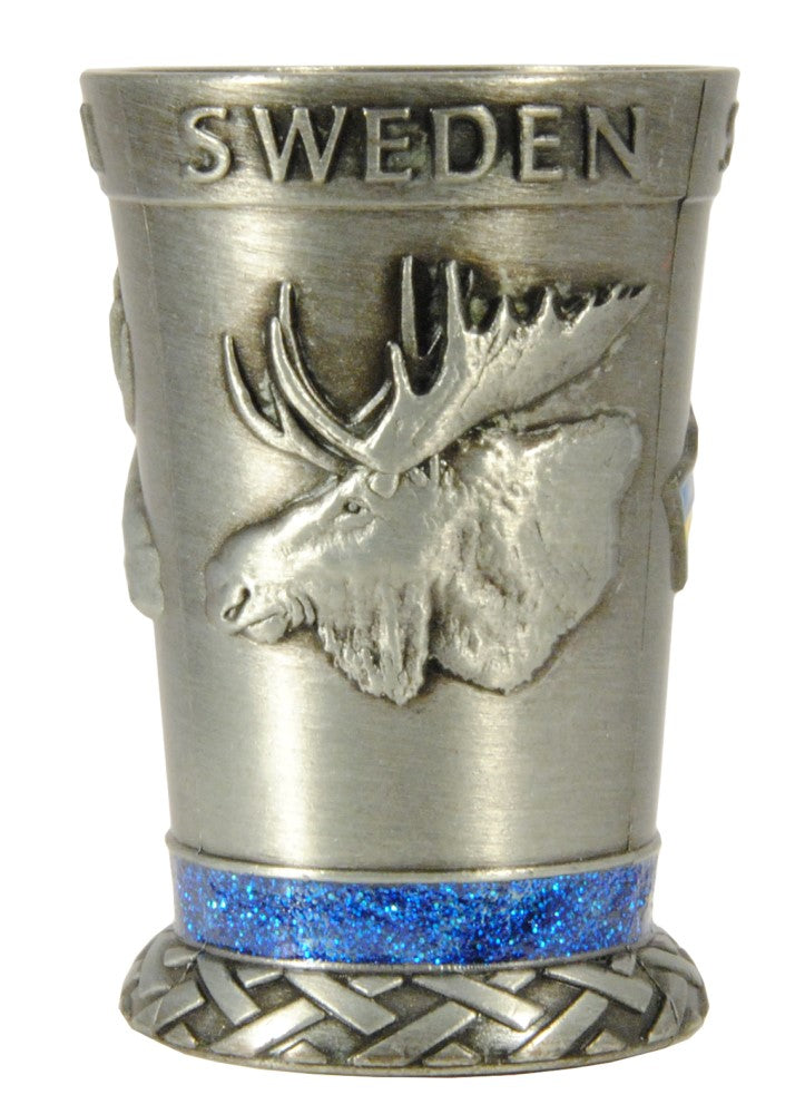 Metal Shot Glass Moose