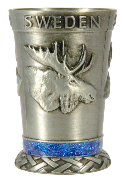 Metal Shot Glass Moose