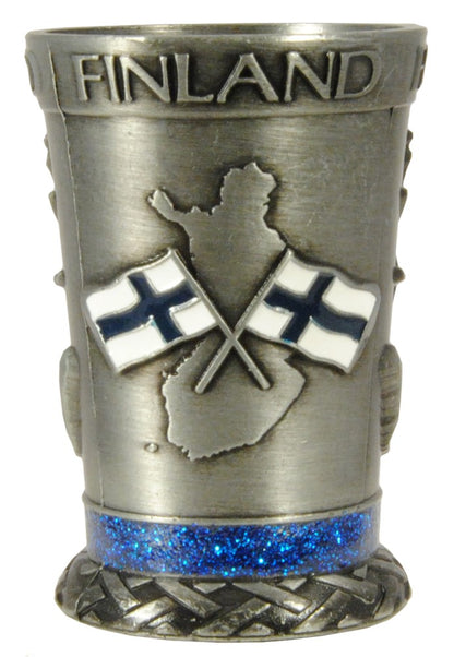 Metal Shot Glass Finland