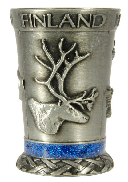 Metal Shot Glass Finland