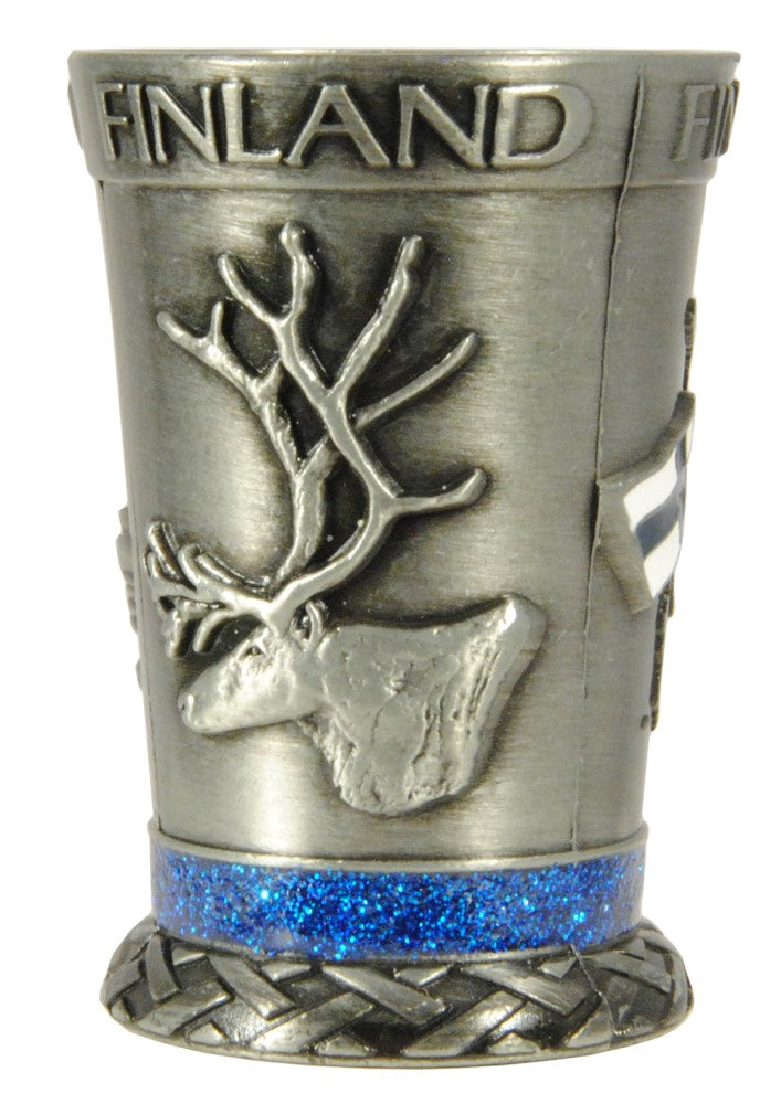 Metal Shot Glass Finland