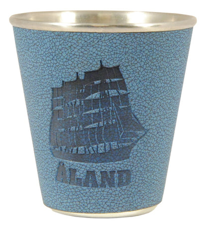 Metal Shotglass Åland Pommern Leather