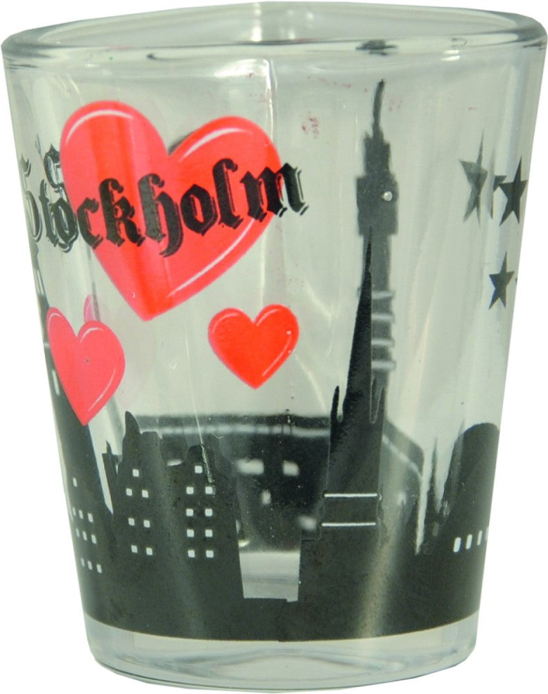 Shot Glass Stockholm Heart