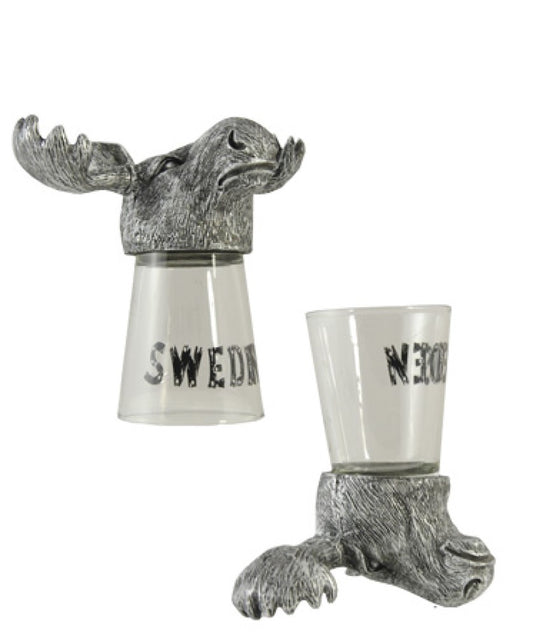 Shot Glass Sweden Moosehead