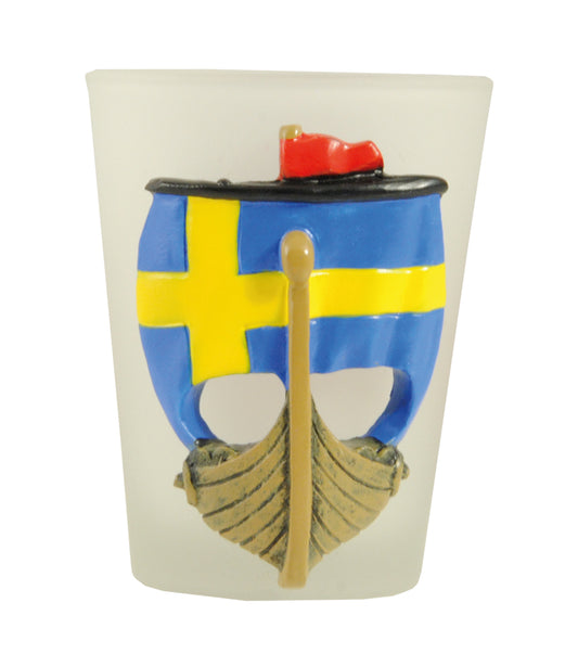 Shot Glass Sweden Viking