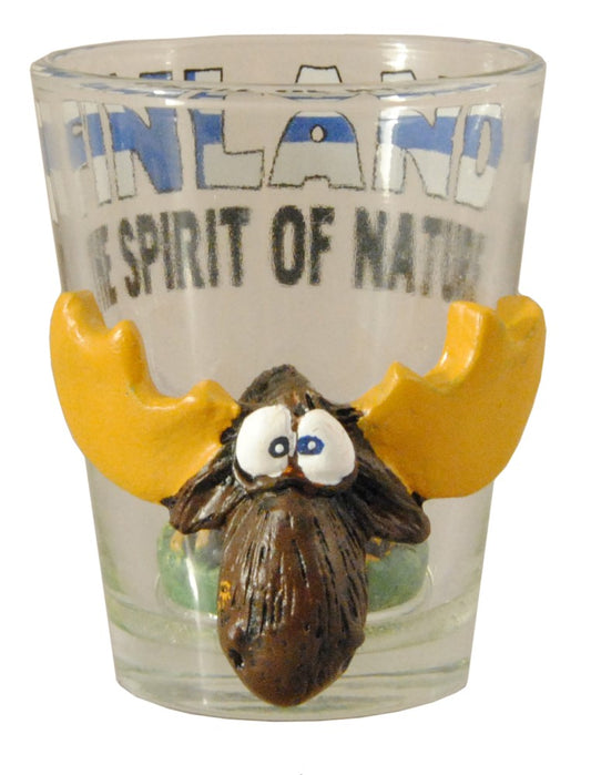 Shot Glass Finland Moose