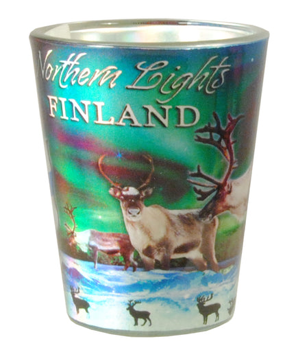 Shotglas Finland Northern Lights