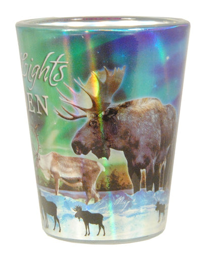 Shotglass Sweden Northern Light