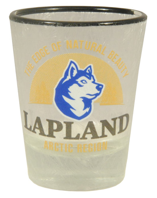 Shot Glass Ice Lapland Arctic Region