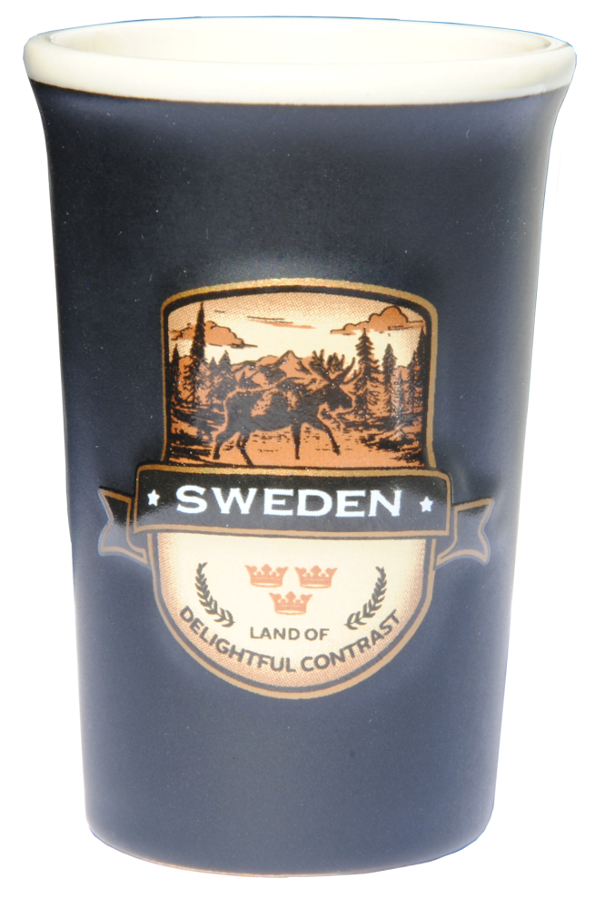 Keramik Shotglas Sweden