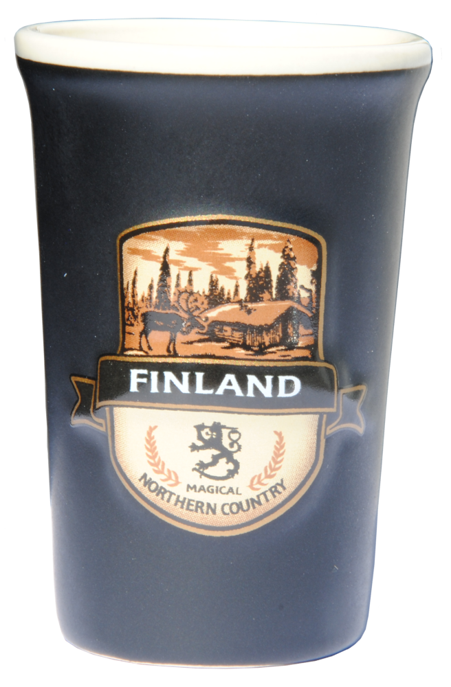 Keramik Shotglas Finland