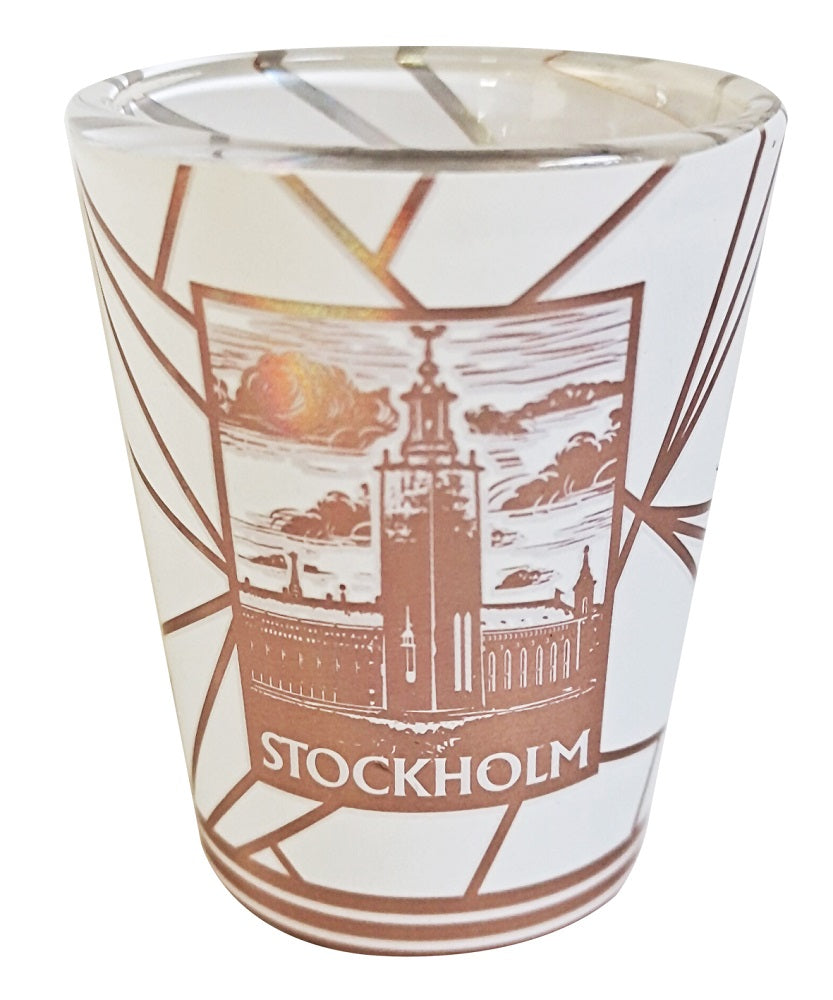 Shot Glass Stockholm White