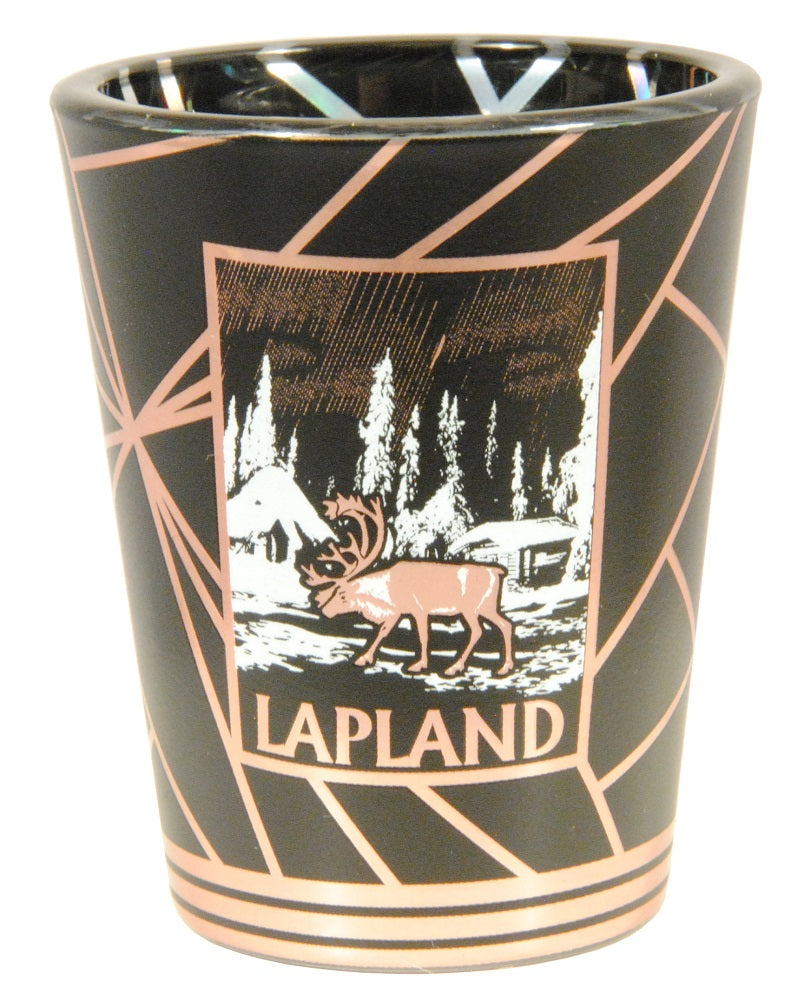 Shot glass Lapland Black