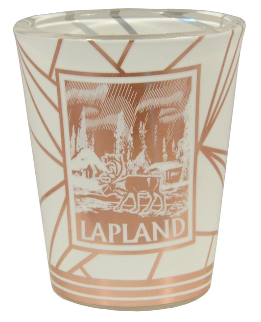 Shot Glass Lapland White