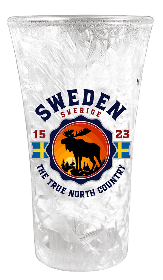 Shot Glass Ice Sweden Moose