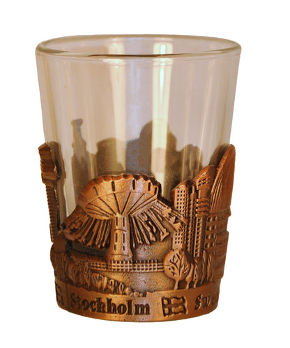 Shotglas Stockholm Brons Metall