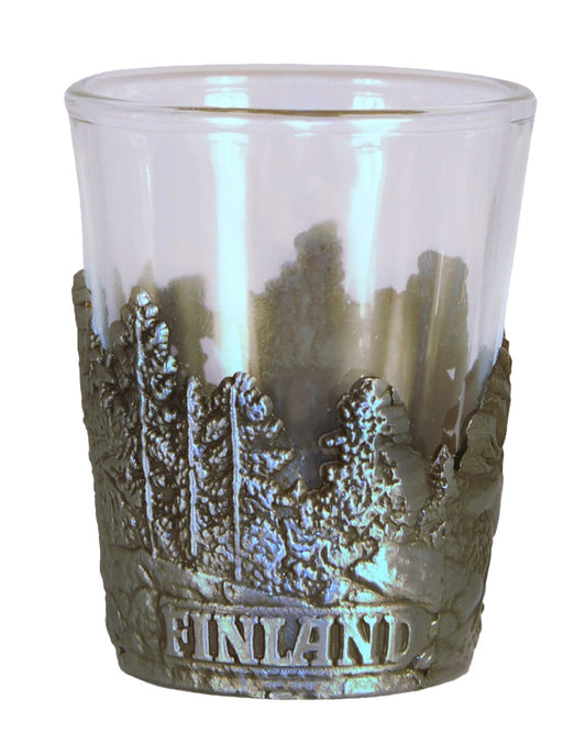 Shotglas Finland Wrap Pewter