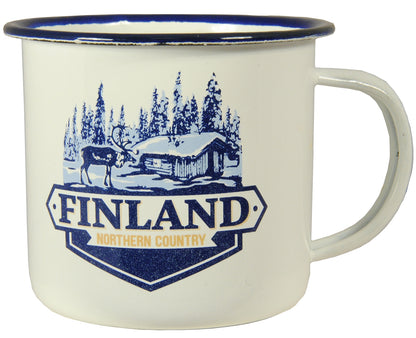 Emaljmugg Finland Northern Country