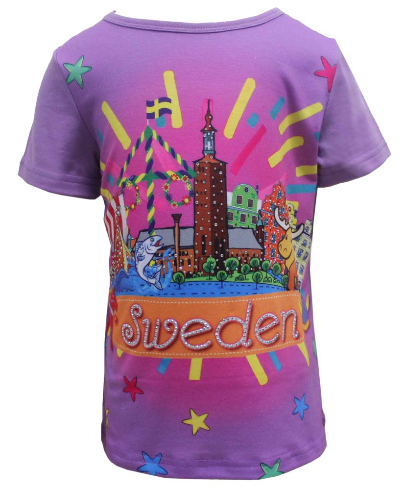 Kids T-shirt Sweden