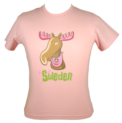 T-shirt Pink Moose