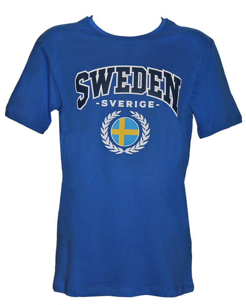 T-shirt Blue Sweden Flag