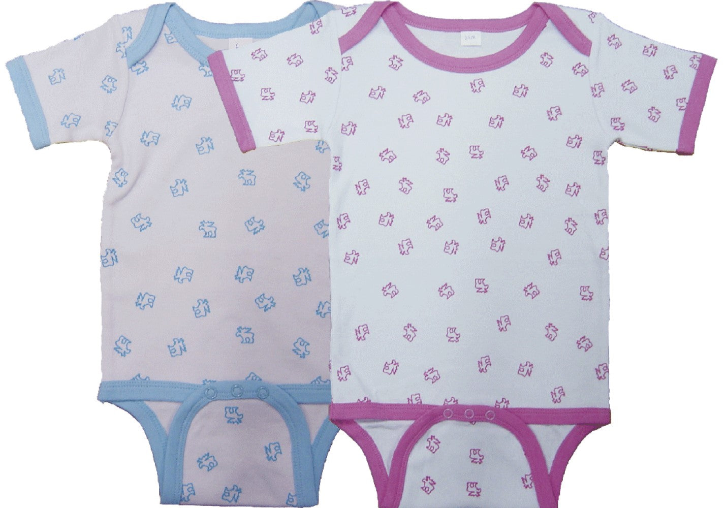 Baby Bodie Pink and Blue