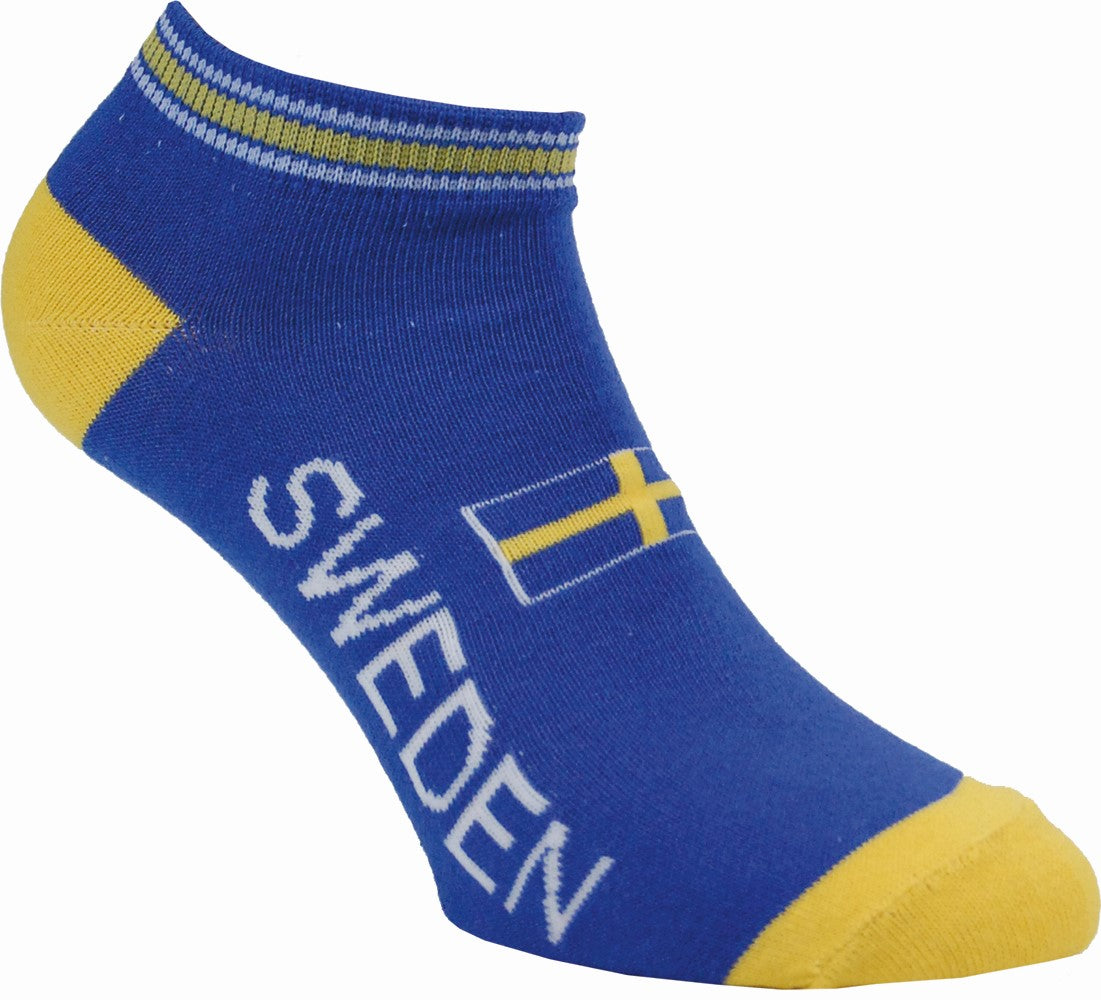 Socka Blå Gul Sweden