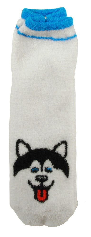 Soft White Sock Sweden Husky