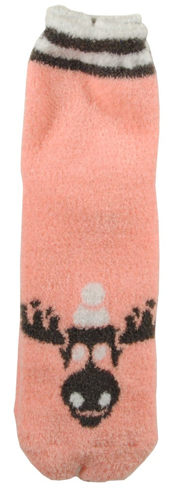 Mjuk Rosa Socka Sverige Älg