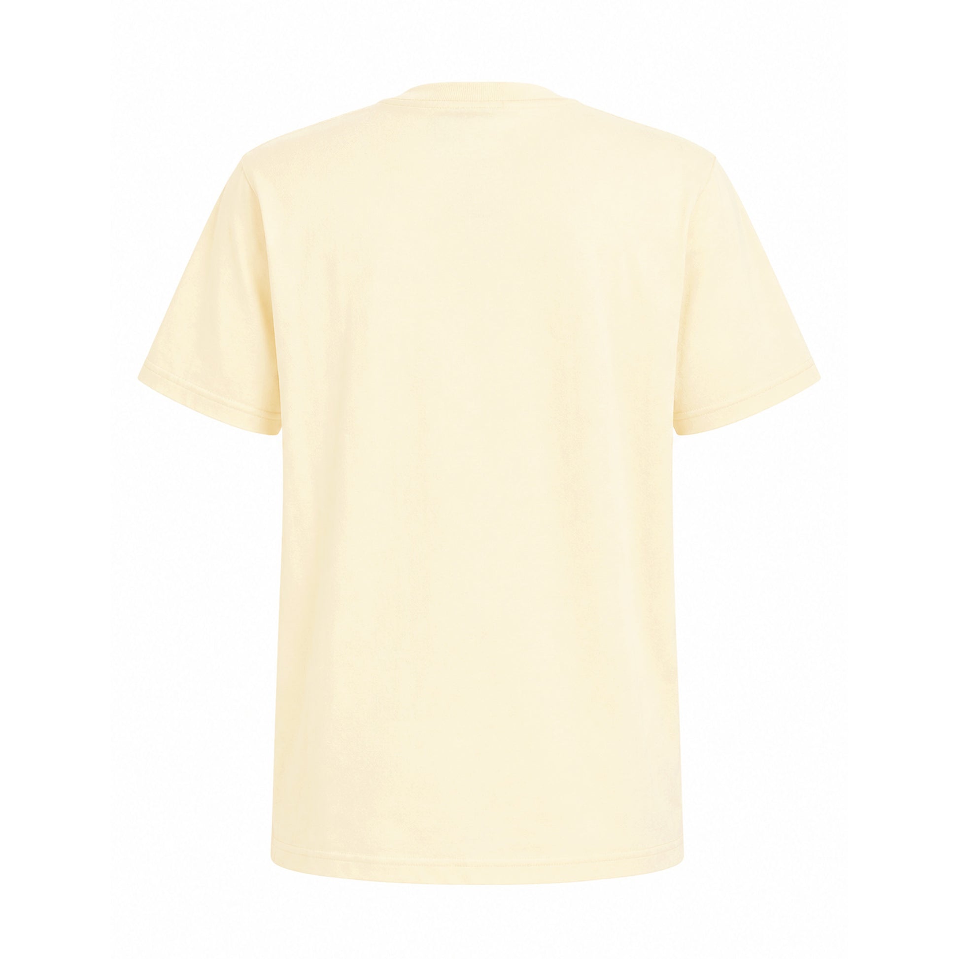 Retro T-shirt med stiligt älgmotiv texten "Sweden". Sedd bakifrån