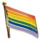 Pin Pride flagga