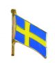 Pin Svensk Flagga