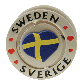 Magnet Sverige Flagga Spinnare