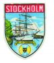 Tygmärke Stockholm af Chapman