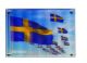 Magnet Svensk Flagga 3D