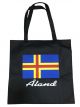 Tygkasse Åland Flagga