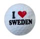Golfboll I Love Sweden