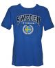 T-Shirt Blå Sverige Flagga