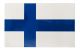 Dekal Finland Flagga