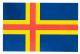 Dekal Åland Flagga 10,7 x 7,0 cm
