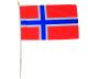 Handflagga Norge