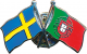 Pin Sverige - Portugal