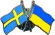 Pin Sverige - Ukraina