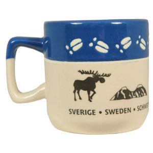 Blå Keramikmugg Sverige