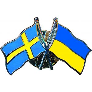 Pin Sverige - Ukraina